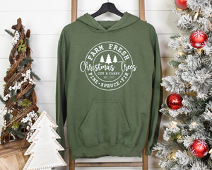 Farm Fresh Christmas Trees Hoodie