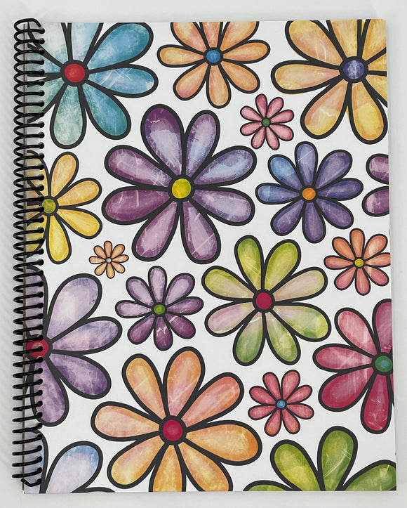 Colorful Daisies Notebook