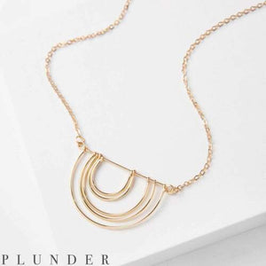 Golden Beam Necklace